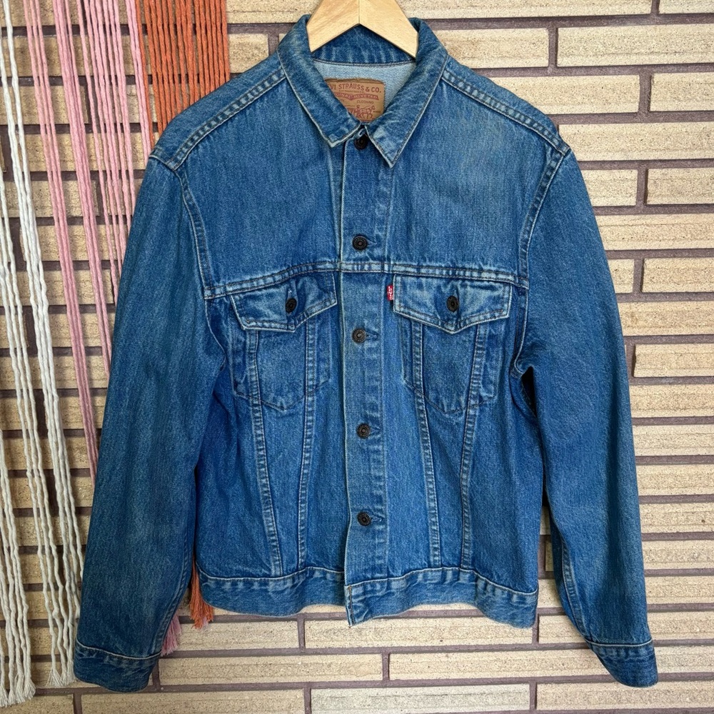 Levi's Red Tab Jean Jacket - 40 - Reg Levi's Trucker Denim - Levi's Denim Jacket